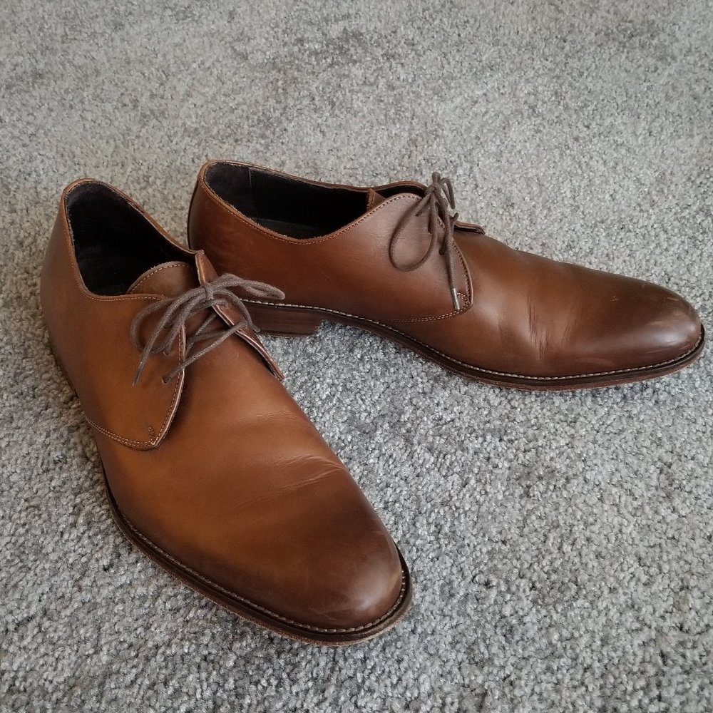 To Boot New York Lace-Up Leather Dress Shoes